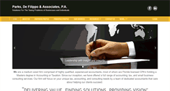 Desktop Screenshot of pda-cpas.com